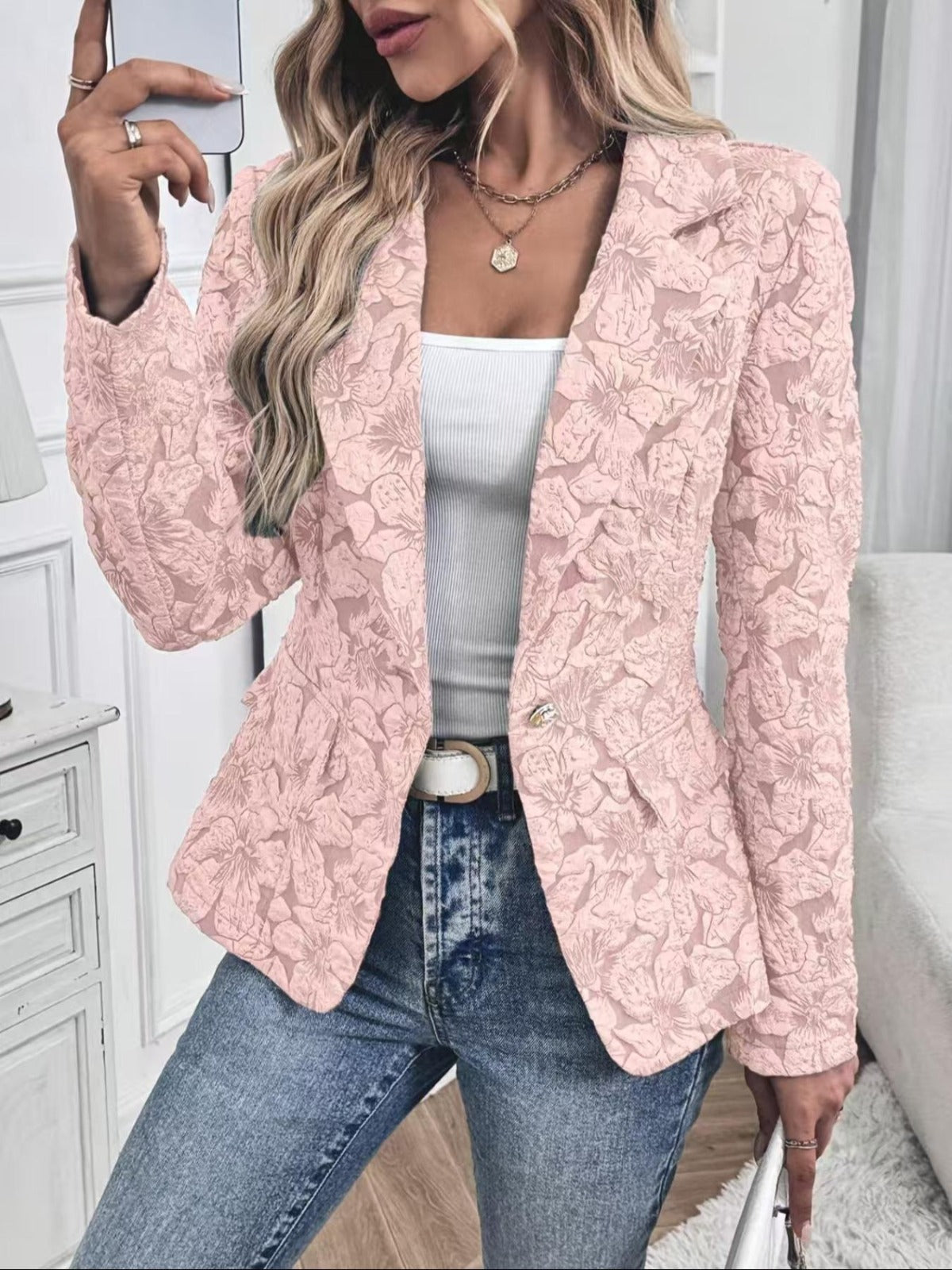 Jacquard-Paisley-Blazer