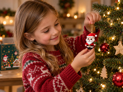 Adventskalender mit Bausteinen für Kinder 2026 — 24 Weihnachtskonstruktionen