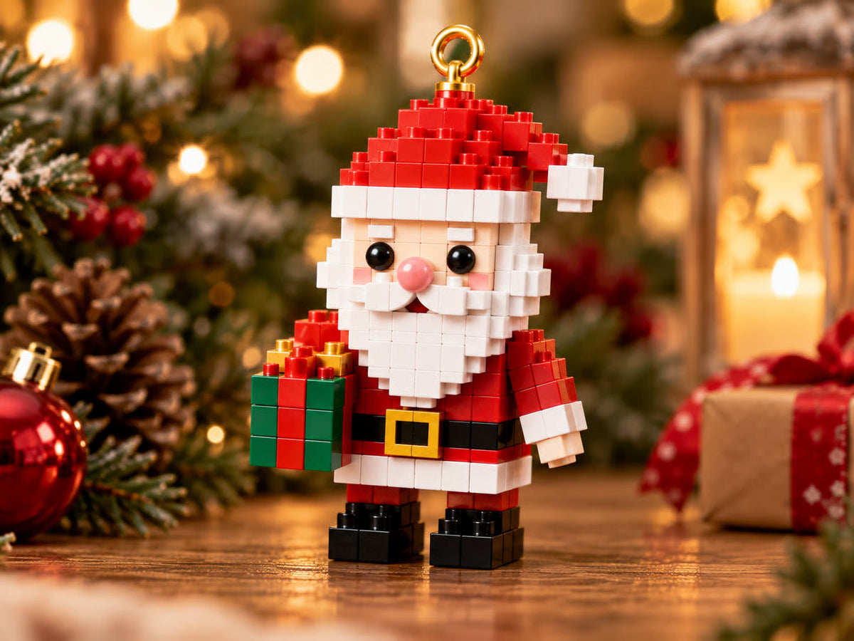 Bausteine-Adventskalender 2026 – 24 Mini-Weihnachtsfiguren