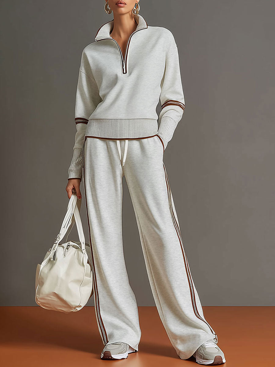 Marietta™ | Μπλούζα και Φαρδιά Παντελόνα