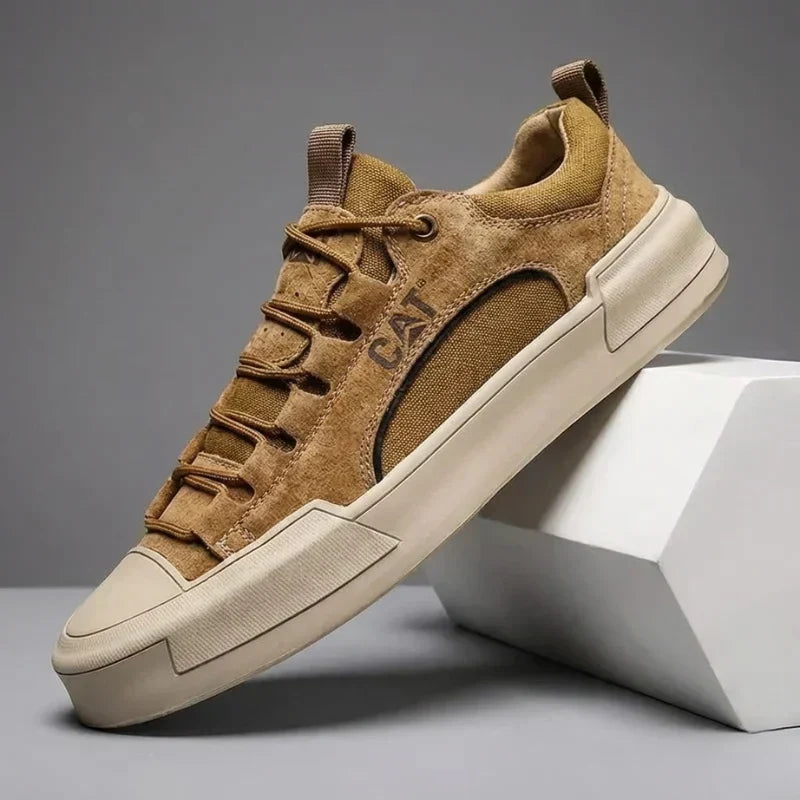 Hochwertiger Leder-Sneaker