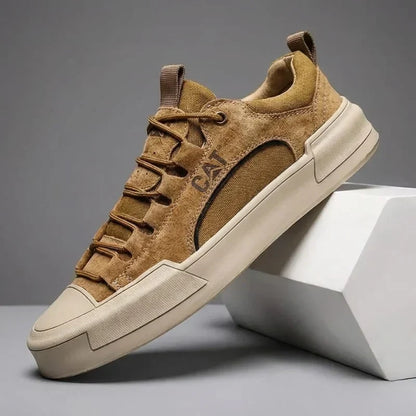 Hochwertiger Leder-Sneaker
