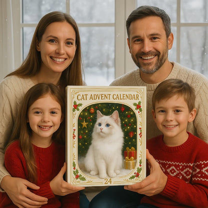 Adventskalender mit Katzen 2026 — 24 Sammlerfiguren