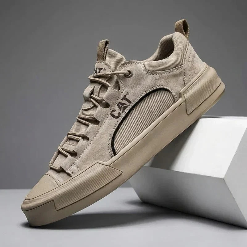 Hochwertiger Leder-Sneaker