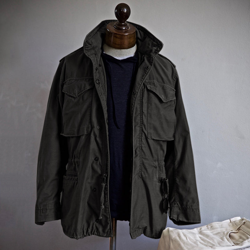 Baumwoll-Feldjacke mit Taschen