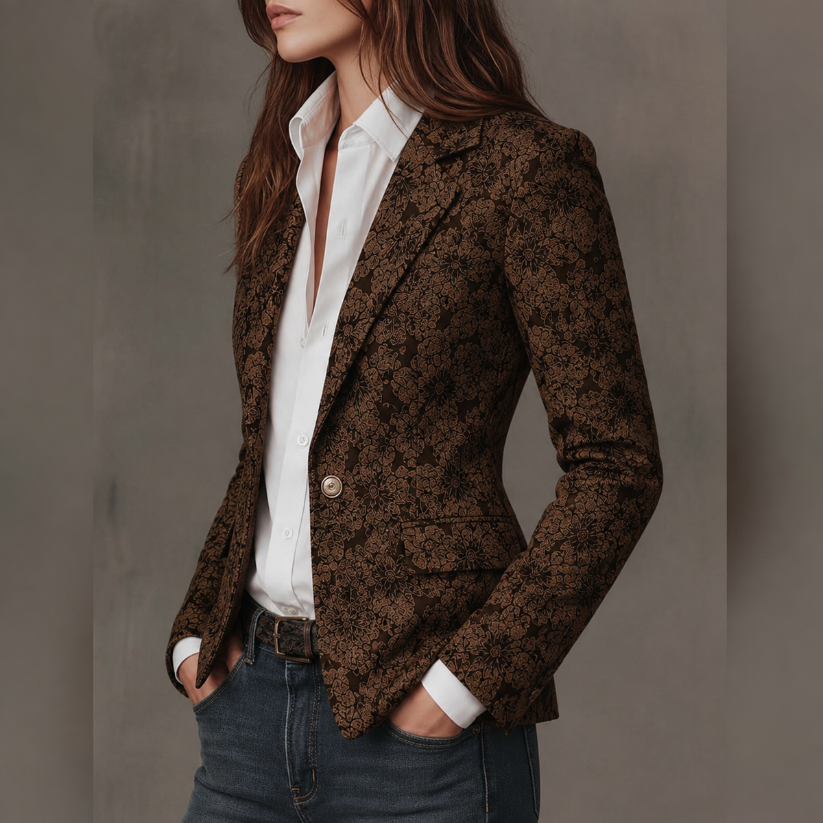 Jacquard-Paisley-Blazer