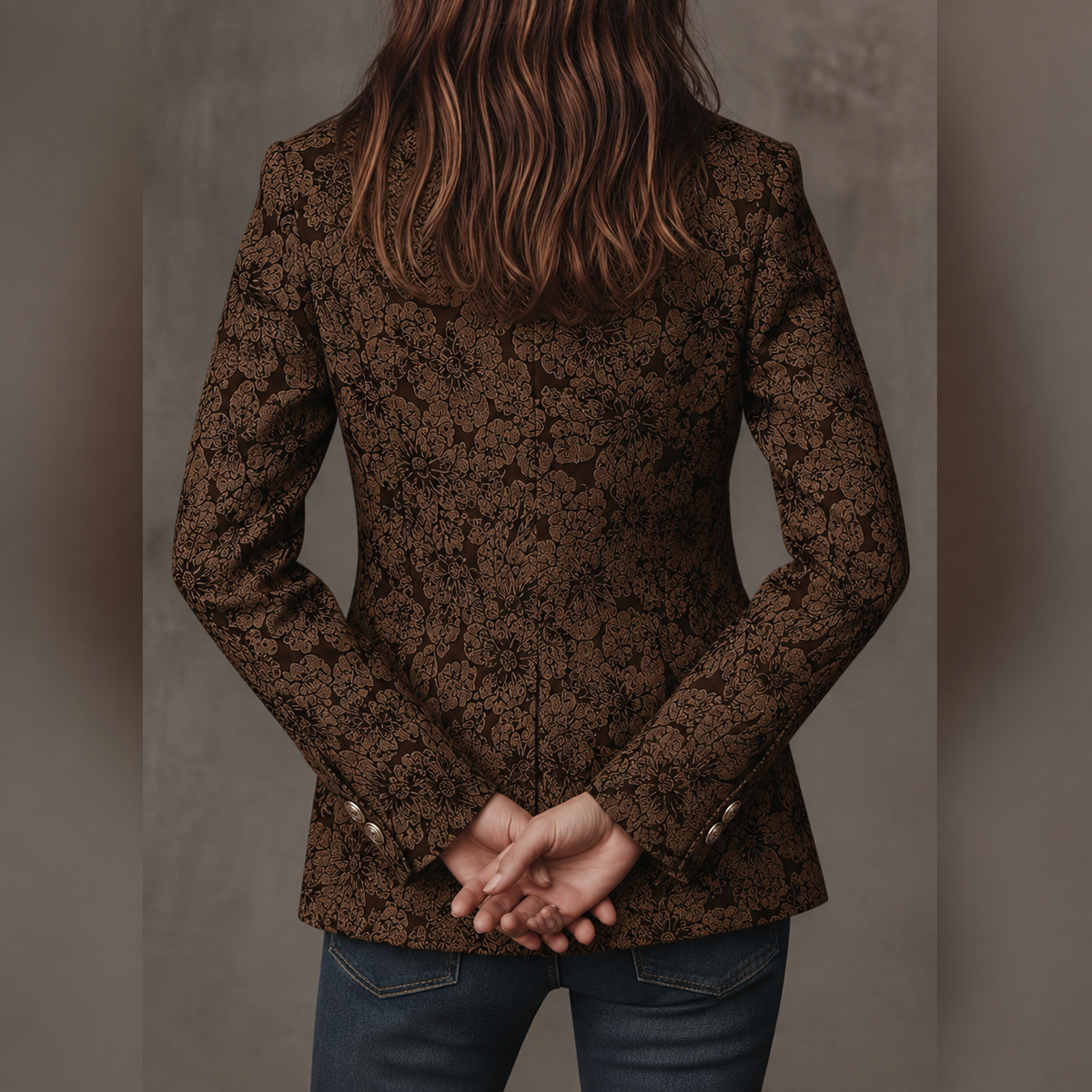 Jacquard-Paisley-Blazer