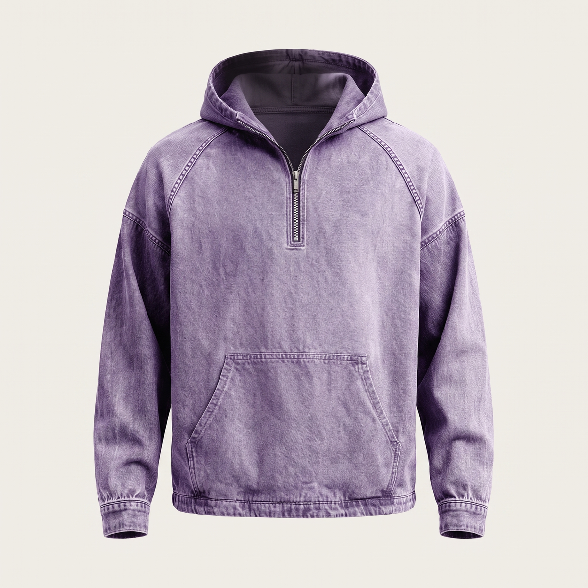 Jeansjacke mit Kurzem Reißverschluss