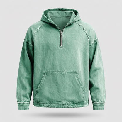 Jeansjacke mit Kurzem Reißverschluss