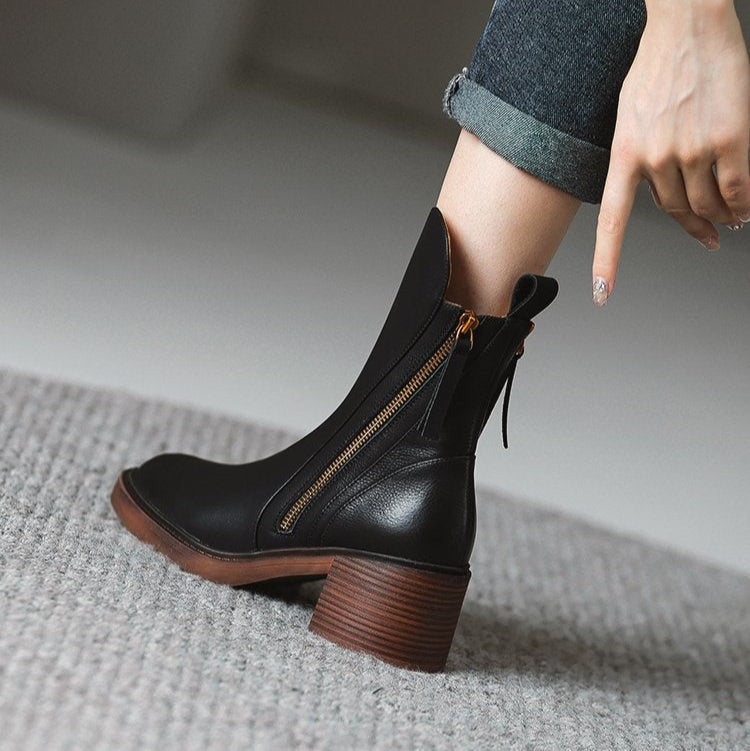Knöchelhohe Stiefeletten