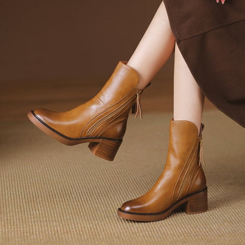 Knöchelhohe Stiefeletten