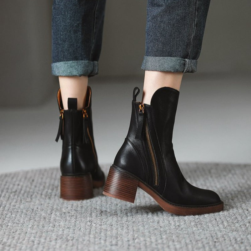 Knöchelhohe Stiefeletten