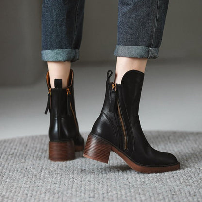 Knöchelhohe Stiefeletten