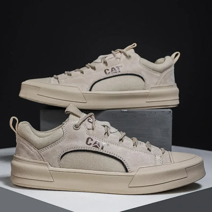 Hochwertiger Leder-Sneaker
