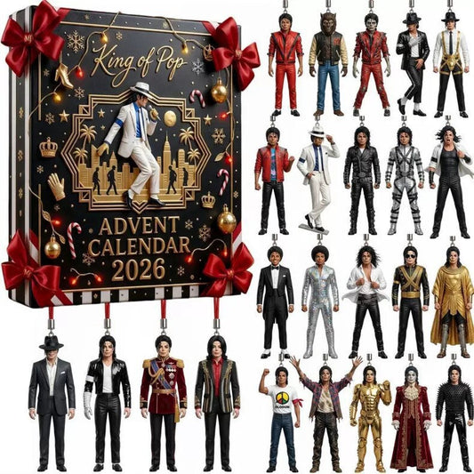 Adventskalender Pop-Legende 2026 — 24 Sammlerfiguren-Anhänger