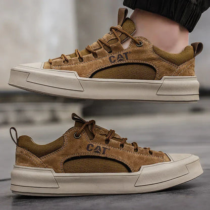Hochwertiger Leder-Sneaker