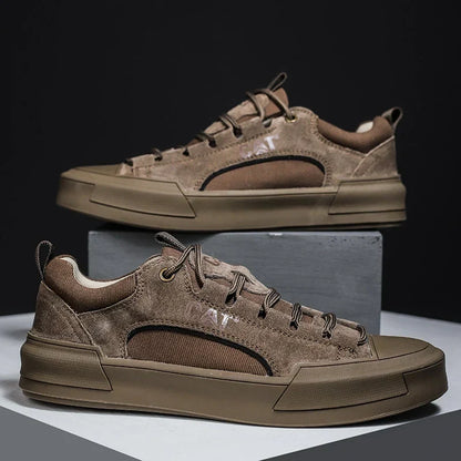 Hochwertiger Leder-Sneaker