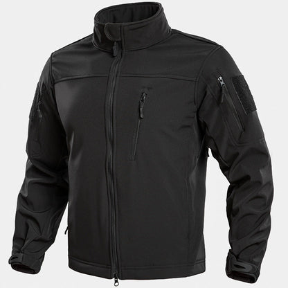 Taktische Softshell-Jacke mit Fleece-Futter