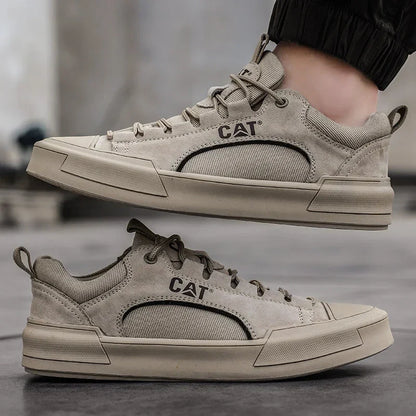 Hochwertiger Leder-Sneaker