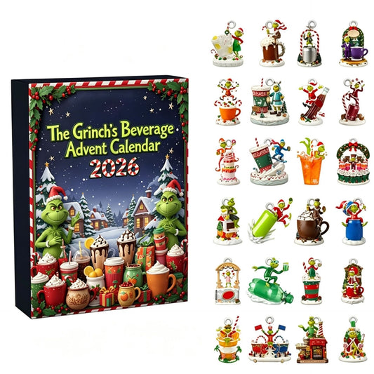Adventskalender Weihnachtsgetränke 2026 — 24 Sammlerfiguren-Anhänger