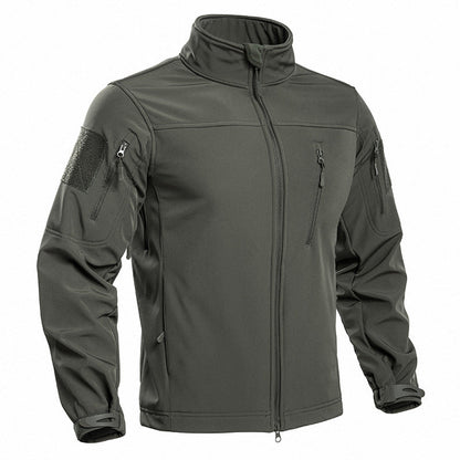 Taktische Softshell-Jacke mit Fleece-Futter
