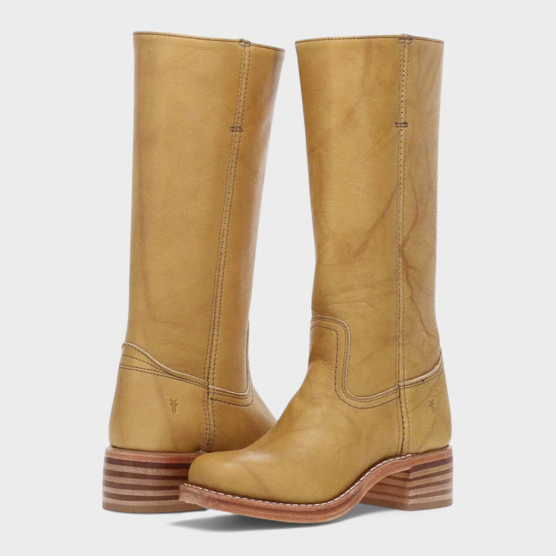 Leder Hohe Stiefel