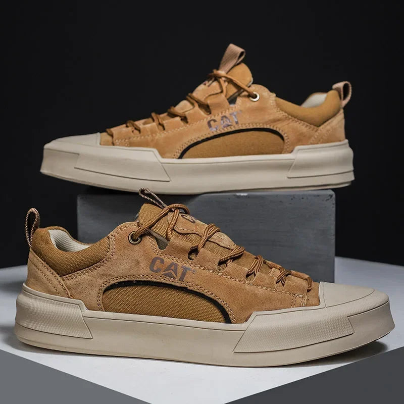 Hochwertiger Leder-Sneaker