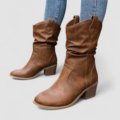 Orthopädische Leder-Stiefel