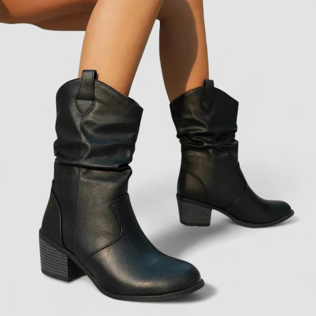 Orthopädische Leder-Stiefel