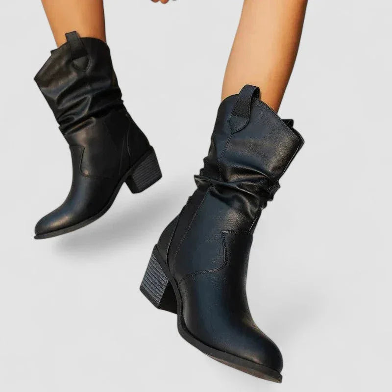 Orthopädische Leder-Stiefel
