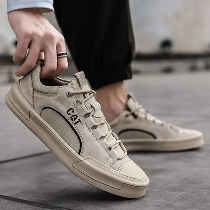 Hochwertiger Leder-Sneaker