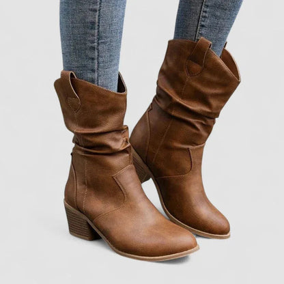 Orthopädische Leder-Stiefel