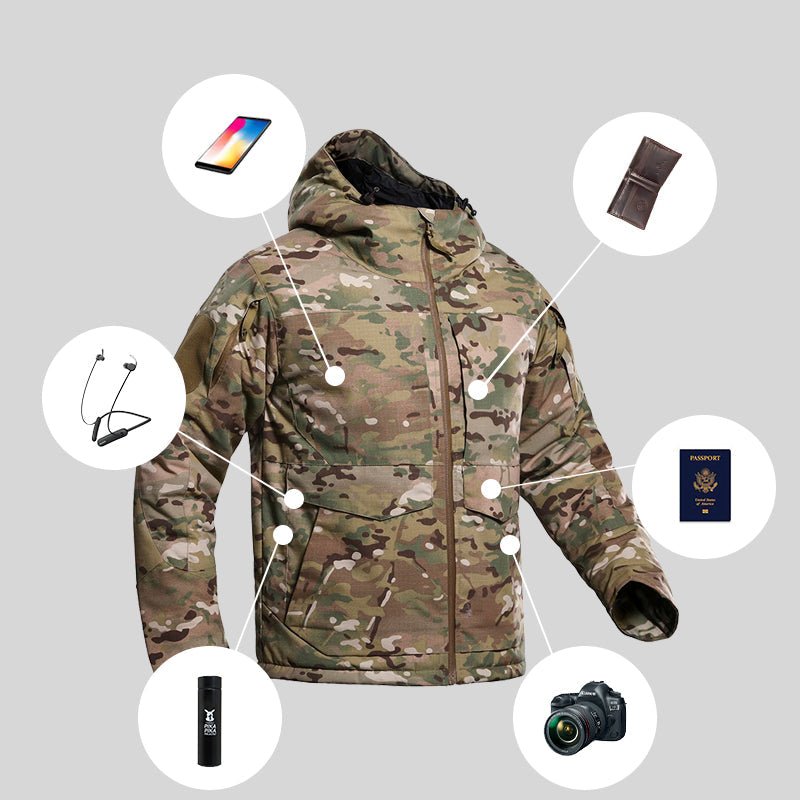 Hochwertige Winter-Thermojacke M65