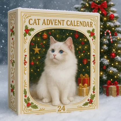 Adventskalender mit Katzen 2026 — 24 Sammlerfiguren