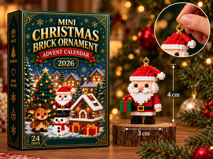 Adventskalender mit Bausteinen für Kinder 2026 — 24 Weihnachtskonstruktionen