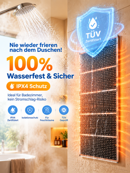 Graphen Infrarot Wandheizung | Wärme in Sekunden | Ohne Bohren ☀️
