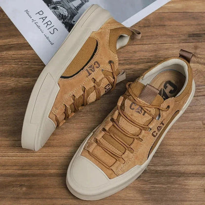 Hochwertiger Leder-Sneaker