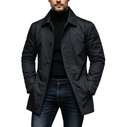 Wasserdichter Herren-Trenchcoat